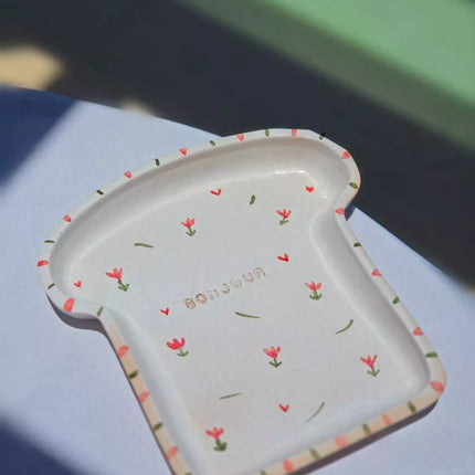 Piece of Sara Lilly Toast Plate