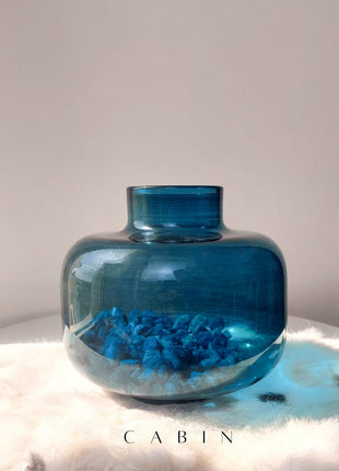 Cabin Corner Handmade Pyrex Vase (Different Colors)