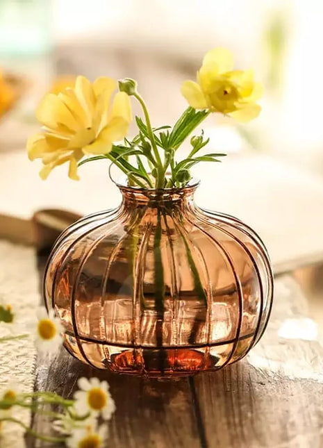 Cabin Corner Brown Vase.