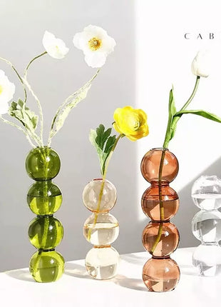 Cabin Corner Bubble Vase Set (4Pcs).