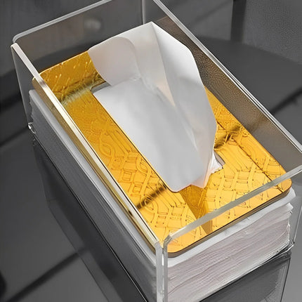 Zee Designs Plexi Glass Trellis Tissue Box