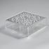 Zee Designs Plexi Glass Motif 9-Compartments Tea Box