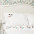 J Linens Embroidery Egyptian Flat Sheet Set