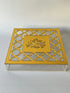 Zee Designs Plexi Glass Moroccan Ramadan Kareem Large Squared Box