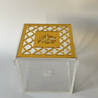 Gold / 15*15*15 cm