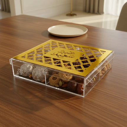 Zee Designs Plexiglass Moroccan Eid Box