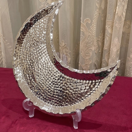 Laila Dine Crescent Stainless Steel Serving (Different Sizes)