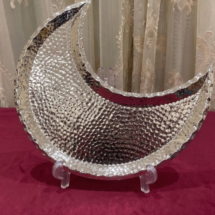 Laila Dine Crescent Stainless Steel Serving (Different Sizes)