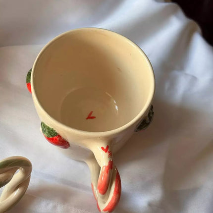 Piece of Sara Strawberry Fleurie Mug