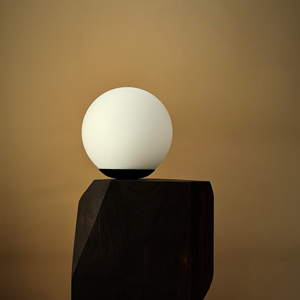 Pots N' Objects Base Block Ebony  - Natural Wood Color