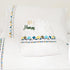 J Linens Embroidery Flora Flat Sheet Set