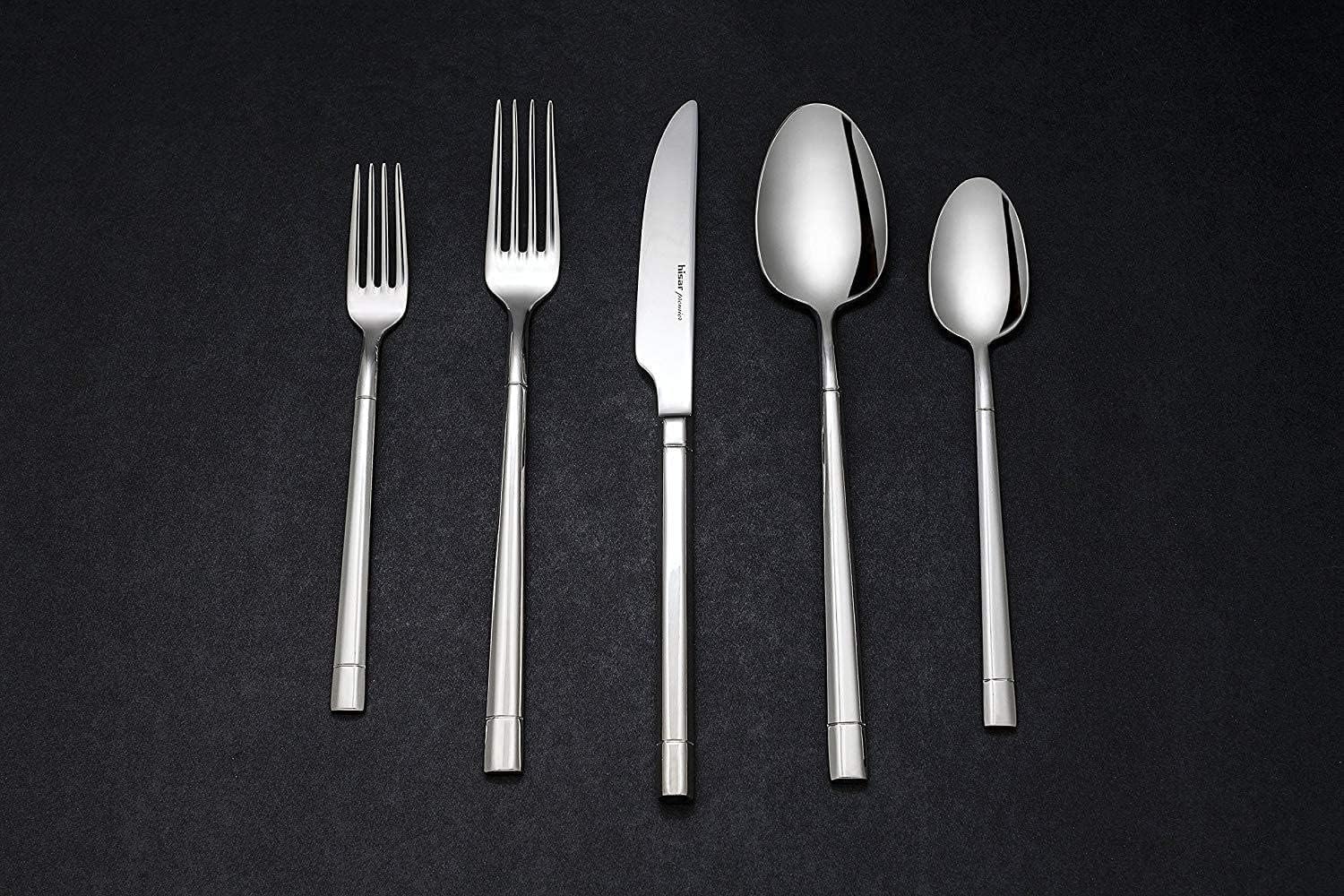 Hisar Florida Cutlery Set Mirror 89 Pcs set