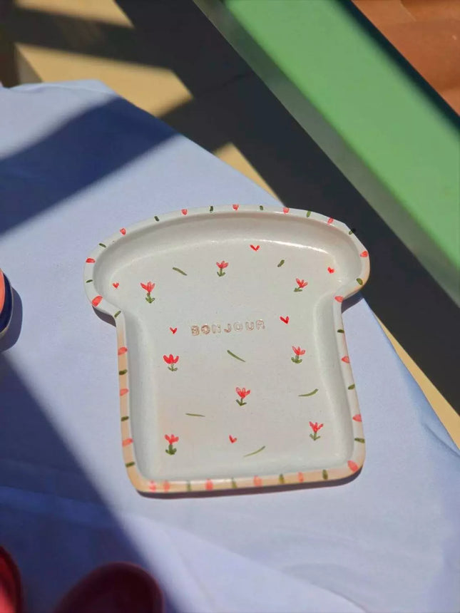 Piece of Sara Lilly Toast Plate