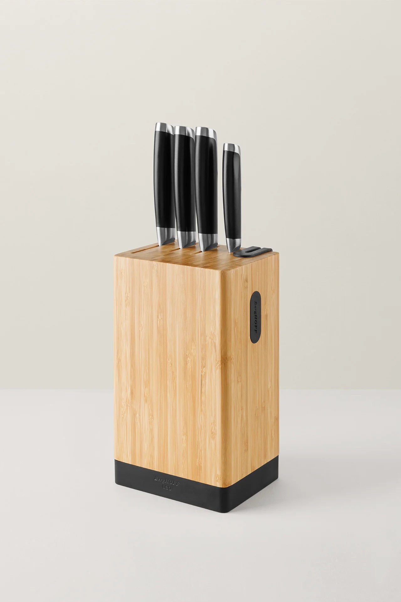 BergHoff Leo 5-Pcs Knife Block Set (Graphite)