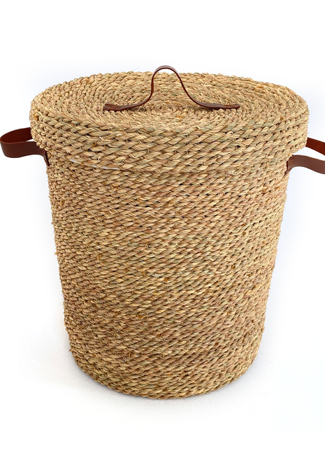 Handmade Khoos Laundry Basket Padded with Fabric (50*40)cm