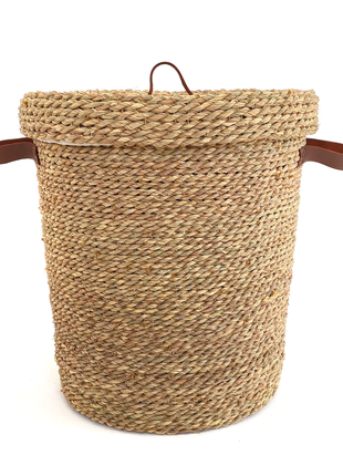 Handmade Khoos Laundry Basket Padded with Fabric (50*40)cm