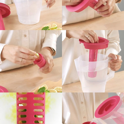 M-Design Fridge Door Jug with Infuser 2,2 L