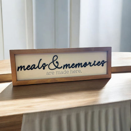 The Words Co Meals & Memories Frame