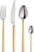 Hisar Milano Gold Cutlery Set (47 Pcs) Mirror