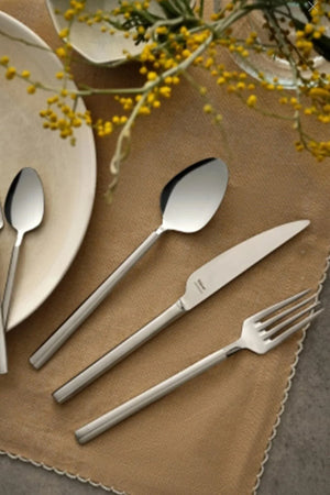Hisar Milano Titanium 89 Pcs Cutlery Set