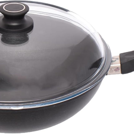 First Titanium Wok Pan, 3 Liter Capacity, 32 cm