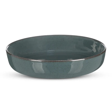 Tulu Granulated Dark Teal 24 Pcs Dinner Set