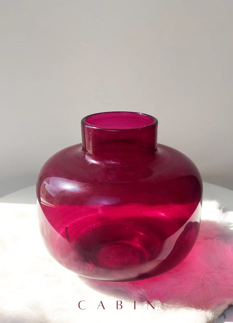 Cabin Corner Handmade Pyrex Vase (Different Colors)