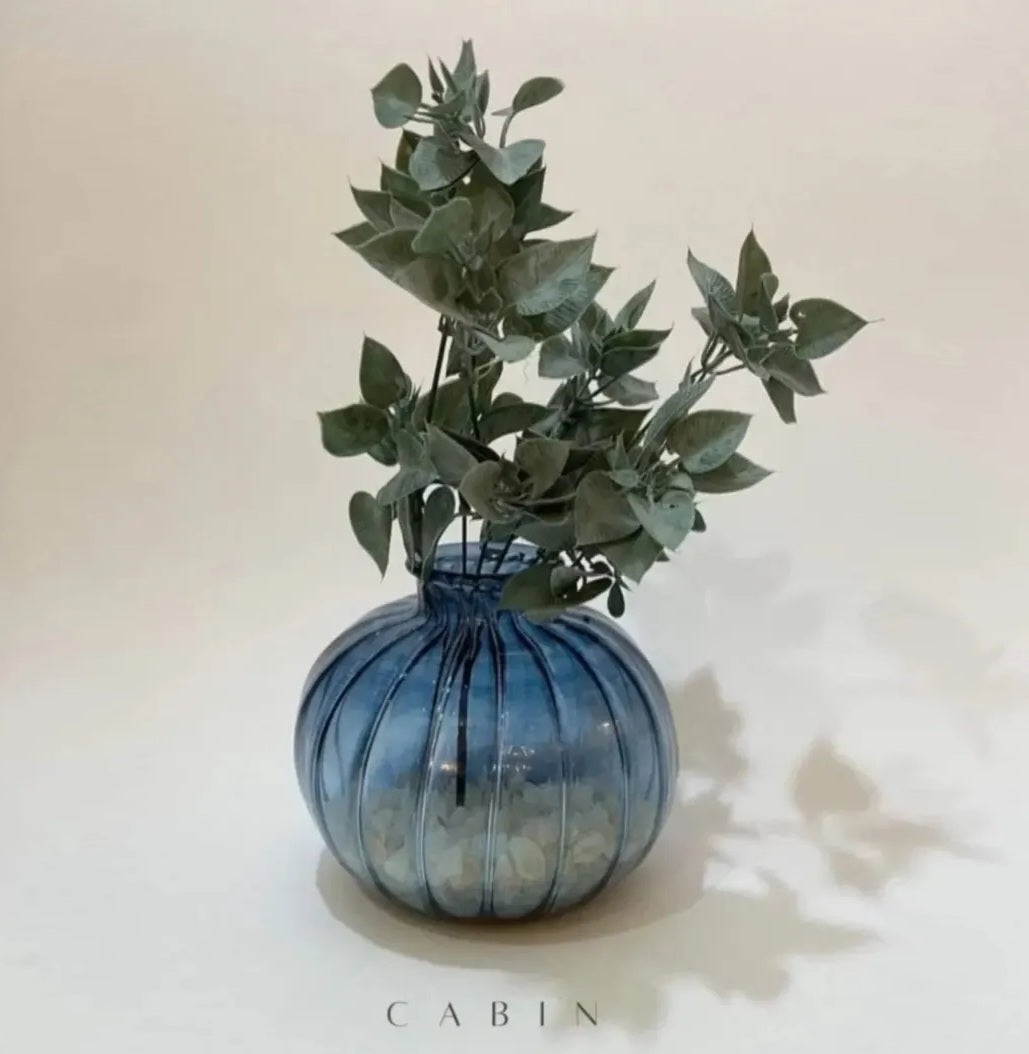 Cabin Corner Royal Blue Vase Set.