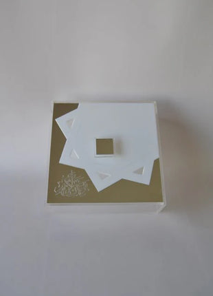 Zee Designs Plexi Glass Large Star Ramadan Kareem Box