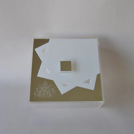 Zee Designs Plexi Glass Large Star Ramadan Kareem Box
