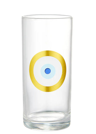 Mindada Layal Istanbul Highball Glass - 6 Pieces, 290ml