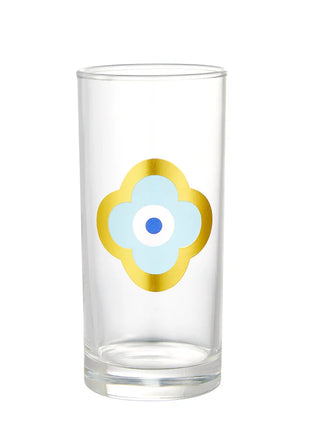 Mindada Layal Istanbul Highball Glass - 6 Pieces, 290ml