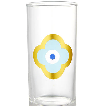 Mindada Layal Istanbul Highball Glass - 6 Pieces, 290ml