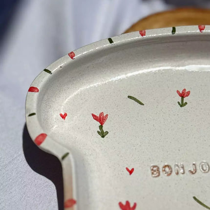 Piece of Sara Lilly Toast Plate