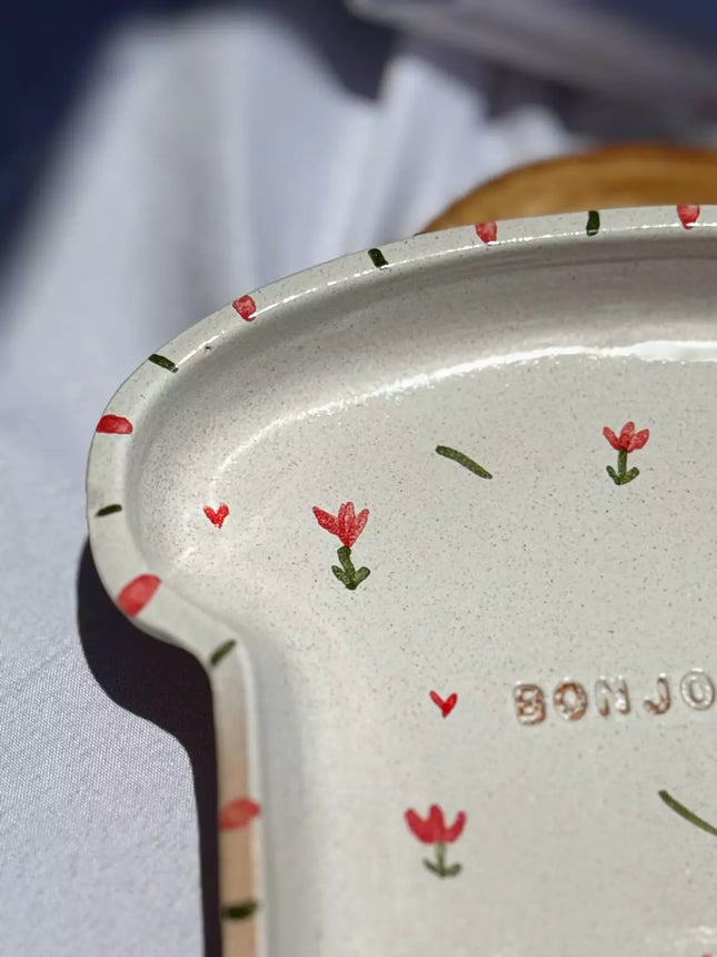 Piece of Sara Lilly Toast Plate