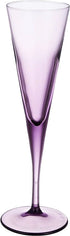 Pasabahce V-Line Champagne Flute Glass - Purple, 150ml