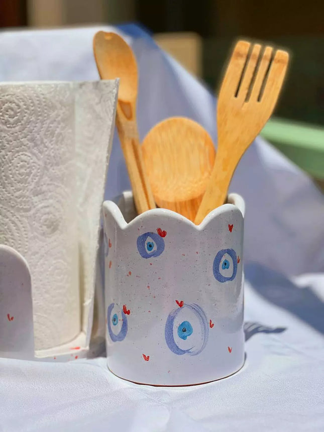Piece of Sara EyeLover Utensils Holder