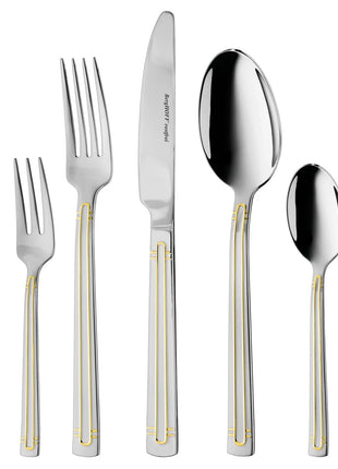 BergHoff Essentials 30-Pcs Flatware Set Heritage