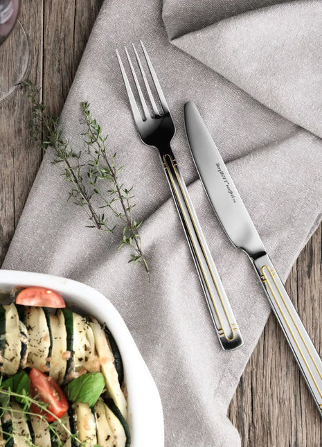 BergHoff Essentials 30-Pcs Flatware Set Heritage