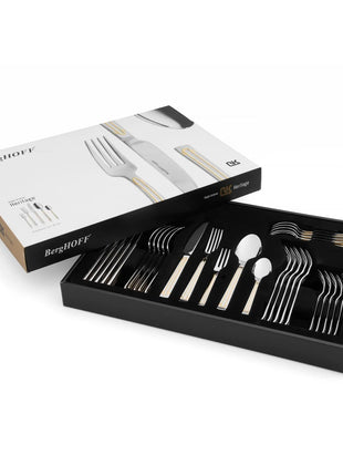 BergHoff Essentials 30-Pcs Flatware Set Heritage