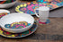 Bright Designs Melamine Dinner Plate 
Set of 6 (D 26cm) Paisley