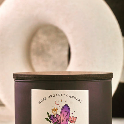 MUSE ORGANIC CANDLES PISCES- AMETHYST (380 g)