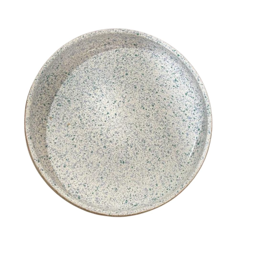 Pottery Deep Serving Platter 28cm