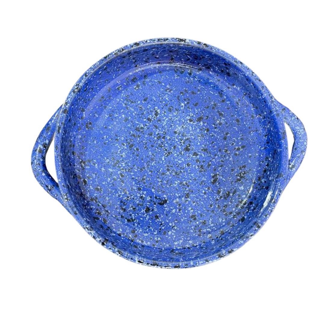 Pottery Tajin Blue Granulated 25 cm