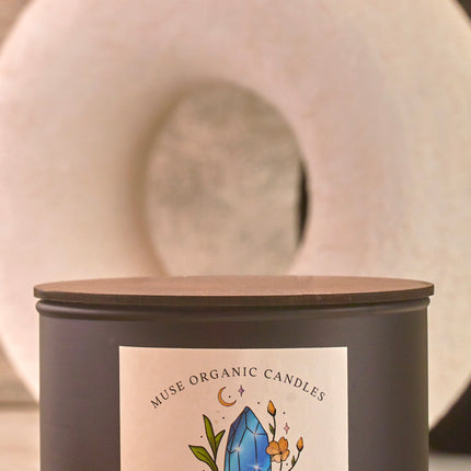 MUSE ORGANIC CANDLES SCORPIO - AQUAMARINE (380 g)