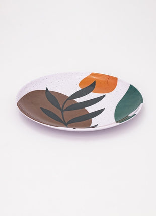 Bright Designs Melamine Dinner Plate 6 Pieces (D 26cm) Black Mondo