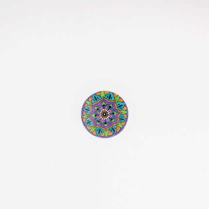 Bright Designs Melamine Coaster 10 Pieces (D10cm) Mandala