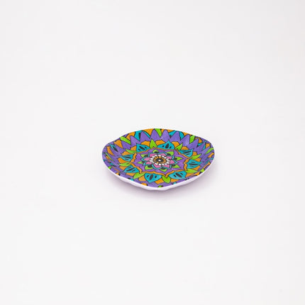 Bright Designs Melamine Matt Side Plate 6 Pieces (16 cm) Mandala