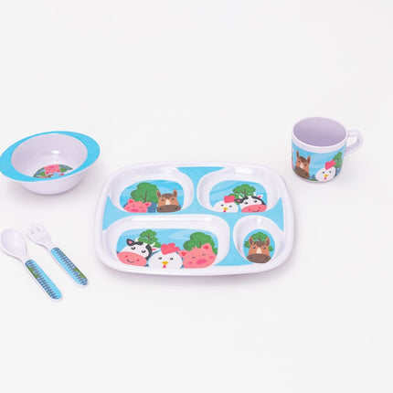 Bright Designs kids Set (5pieces) Farm Animals 1925C1k9