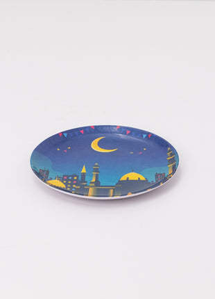 Bright Designs Melamine Dinner Plate  (D 22cm) 7aretna